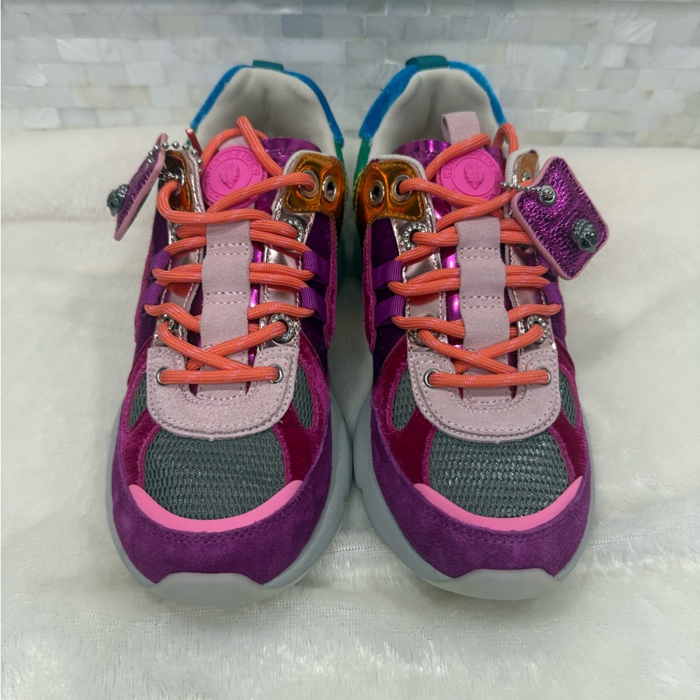 NWT Kurt Geiger Runner Multi Sneakers - matching crossbody listed separately 😍 - Picture 2 of 10